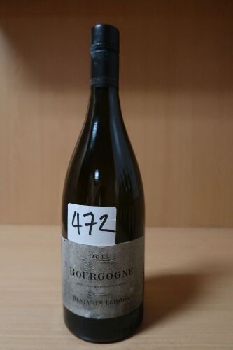 Benjamin Leroux Bourgogne Rouge 2013 (1x750ml).Establishment Sell Price is: $99