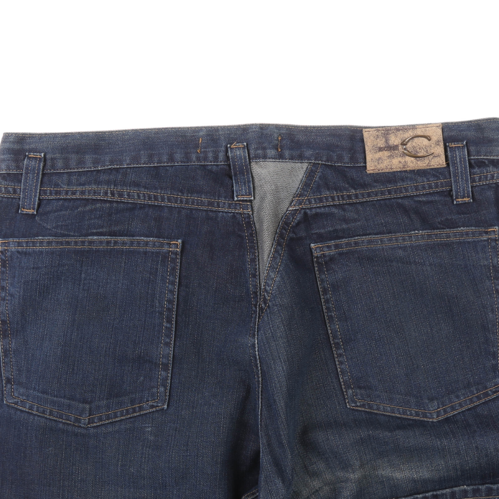 Just Cavalli Blue Denim Cargo Jeans - Size: 54 - RRP $669 | Hilco ...