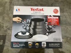 Tefal Ingenio Titanium Fusion Induction Non-stick 8pc Set Black L6839153 - 5