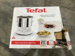 Tefal Convenient Series Stainless Steel Food Steamer White VC1451 - 2