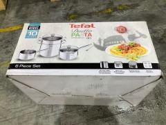 Tefal Duetto Induction Stainless Steel 3 Piece Pasta Set A705S874 - 5