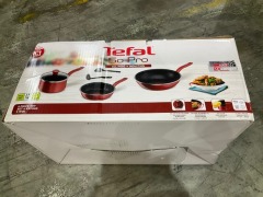 Tefal So Pro 3 Piece Titanium Force Non Stick Induction Cook Set plus 2pc Utensil Set G154S644 - 3