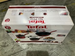 Tefal So Pro 3 Piece Titanium Force Non Stick Induction Cook Set plus 2pc Utensil Set G154S644 - 5