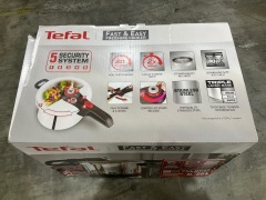 Tefal Fast &amp; Easy Induction Stainless Steel 8L Pressure Cooker P2534447 - 6