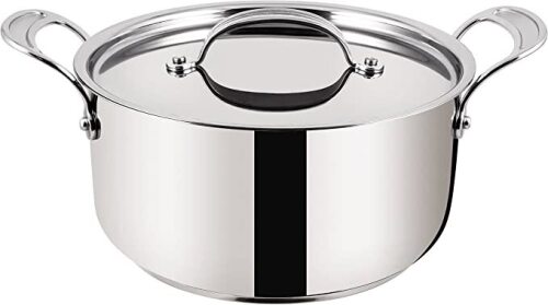 Tefal Jamie Oliver Premium Stainless Steel 24cm Stewpot H8044644