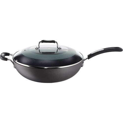 Tefal Hard Anodised Specialty Wokpan 32cm A6349444