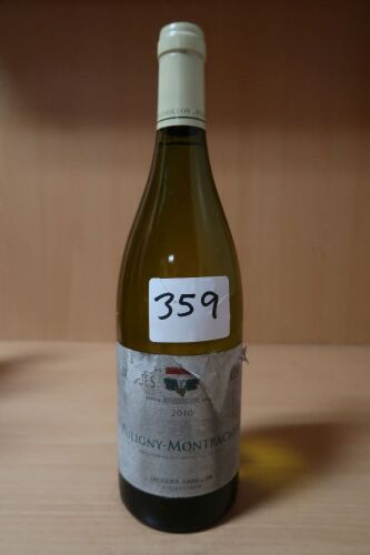 Jacques Carillon Puligny Montrachet 2010 (1x750ml).Establishment Sell Price is: $185