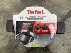 Tefal Titanium Fusion Induction Non-Stick Stewpot 20cm/3L + Lid G1244453 - 2