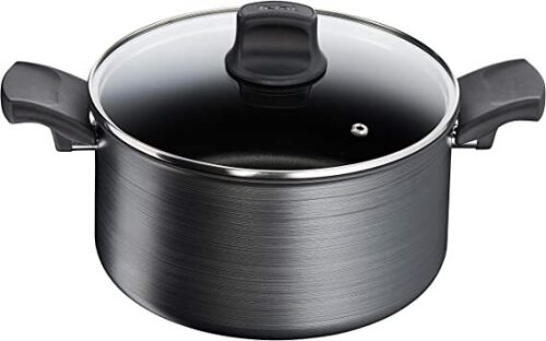 Tefal Titanium Fusion Induction Non-Stick Stewpot 24cm/5L + Lid G1244632