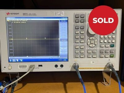 *SOLD* 24 of Keysight E5071C Network Analysers | Majority in Calibration