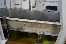 Bag Discharge Conveyor, 1200mm width, Kito 2 ton hoist with lifting jig - 2