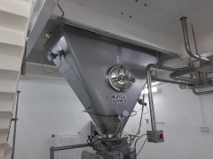 Nu-Con Buffer Hopper, Model BH2000, 2MT, sn: NZ BH2000-01