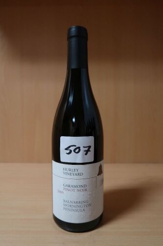 Hurley Mornington Pinot Noir Garamond 2009 (1x750ml).Establishment Sell Price is: $184
