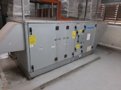 Munters Model HCUc3415 Dehumidifier #2, ~2700cmh, sn: C18BHCUC300806, mfg.2019