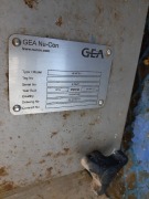 GEA Nu-Con Model O100TSV, TSV #1 (Silos to G Line) sn: 9136437, mfg. 2013 - 2