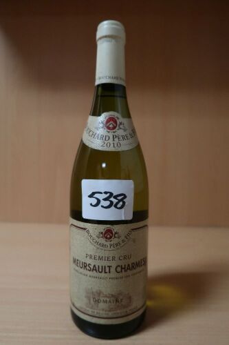 Bouchard Meursault charmes 2010 (1x750ml).Establishment Sell Price is: $245