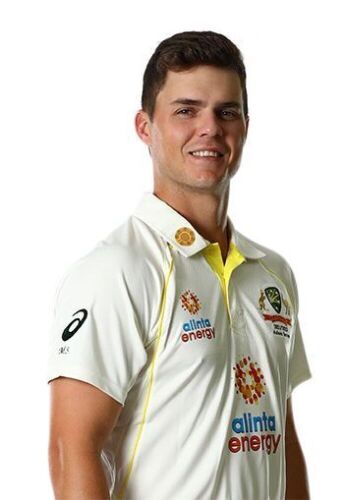 Mitchell Swepson Signed Australian Cricket Team Pink Test 2022 Shirt