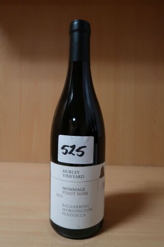 Hurley Mornington Pinot Noir Hommage 2013 (1x750ml).Establishment Sell Price is: $129