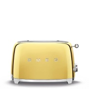 Smeg 50s Style 2 Slice Toaster Gold TSF01GOAU