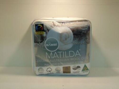 Double Size My Bambi Matilda Deluxe Australian Wool Quilt