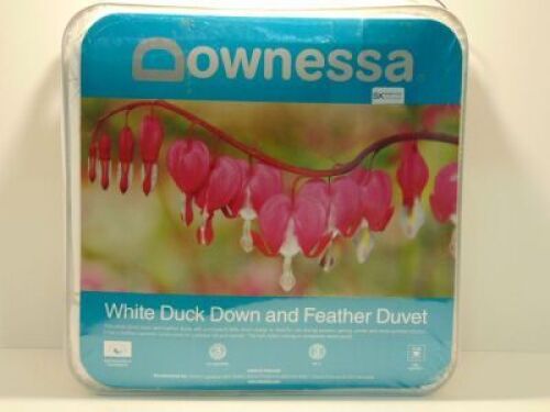 Super King&nbsp;Size&nbsp;Downessa White Duck Down & Feather Duvet
