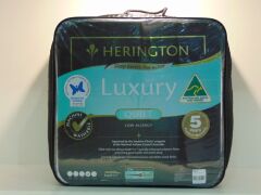 King Bed Size Herington Luxury Low Allergy Quilt 7.8 Warn Rating