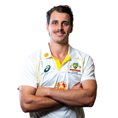 dnl Lance Morris Signed Australian Cricket Team Shirt