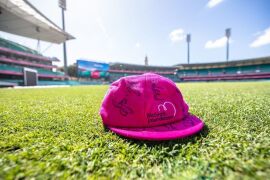 South Africa 2023 Team Signed Pink Baggy - 3