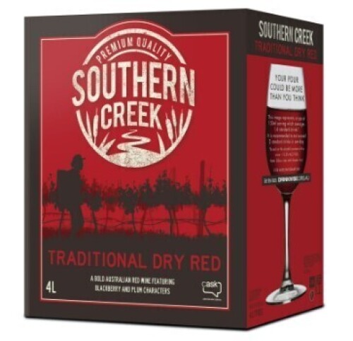 Southern Creek Trad Dry Red 4 x 4L
