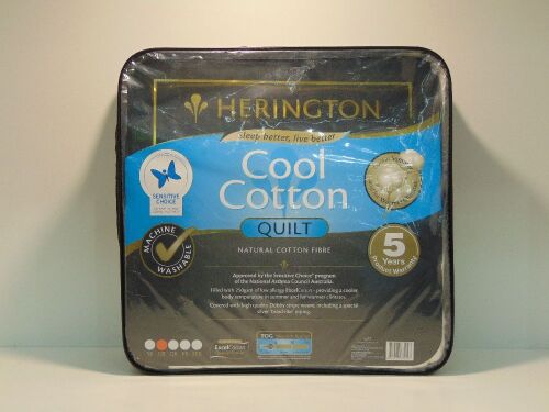 Double Size Herington Cool Cotton Quilt