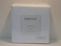 Queen/King Bed Size Bianca Norwood Cotton Blanket 320Gsm 250 X 240Cm