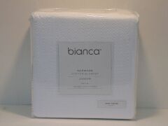 Queen/King Bed Size Bianca Norwood Cotton Blanket 320Gsm 250 X 240Cm