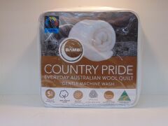 Queen Size My Bambi Country Pride Everyday Australian Wool Quilt