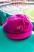 Nathan Lyon Australian Cricket Team Signed Pink Baggy - 2