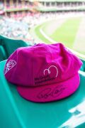 Pat Cummins Australian Cricket Team Signed Pink Baggy - 2