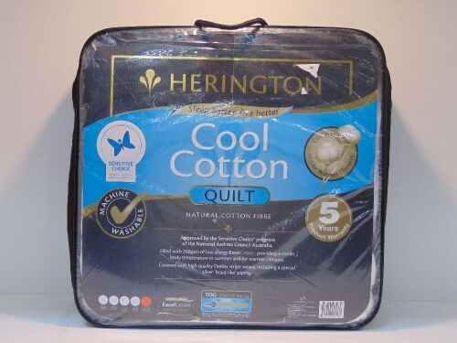 SKB Size Herington Cool Cotton Quilt 3.4 Warmth Rating