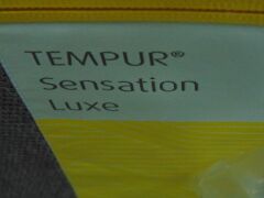 Queen Size Tempur Aquila Luxe Sensation Medium Mattress, 30Cm Cool Touch Medium Feel Yellow Zip - 5