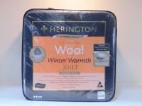 Queen??????? Size Herington Australian Wool Winter Warmth Quilt