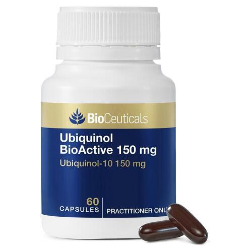 2x BioCeuticals Ubiquinol BioActive 150mg 60 Capsules