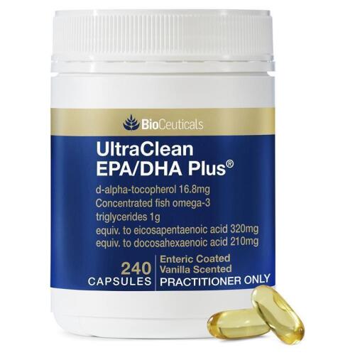 2x BioCeuticals UltraClean EPA/DHA Plus 240 Capsules
