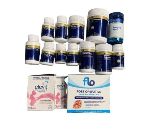 Box of BioCeuticals & Elevit Products