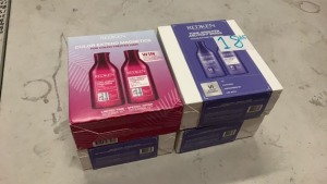 3x Redken Tone, Brighten and Fight Brass Duo & 1x Color Extend Magnetics Duo - 3