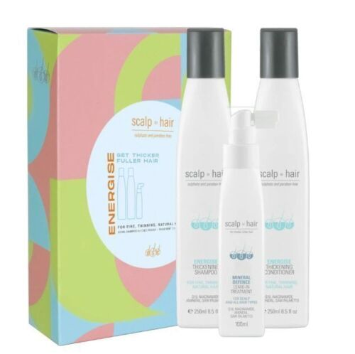4x Scalp to Hair Holiday Energise Trio