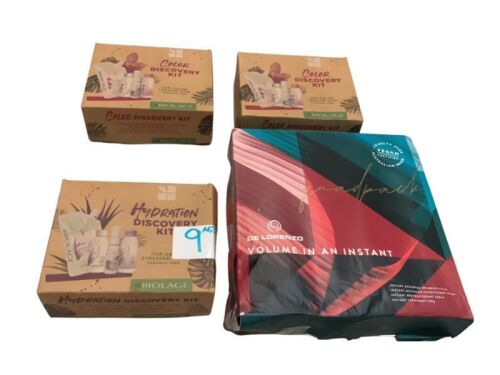 Box of Biolage & De Lorenzo Products