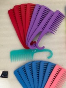 40x Mixed Shower Combs & Wide Tooth Detanglers - 4