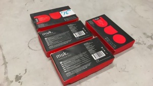 4x Muk Hard Muk Styling Mud 95g + 50g Duo Pack - 4