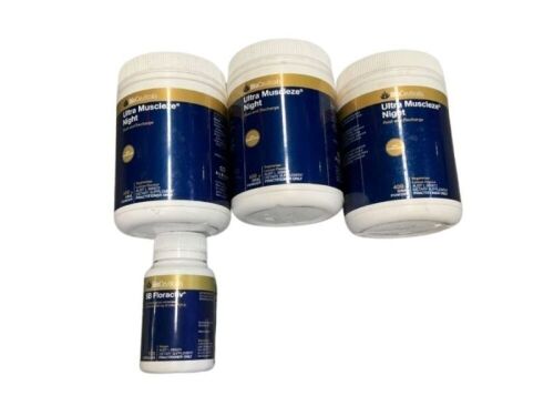 3x BiocCeuticals Ultra Muscleze Night & 1x SB Floractiv 120 Capsules