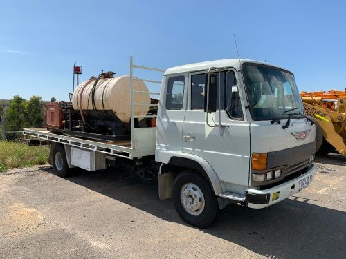1989 Hino Tray Truck with Ditch Witch JT820 Directional Drill (Location: VIC)
