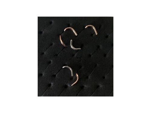 DNL 6x Curved CZ Nose Rings