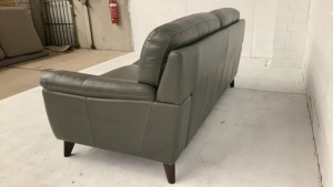 Dion 2.5 Seater Leather Sofa - 4
